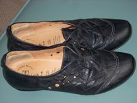 Think Schuhe Gr. 42 luftige Halbschuhe dunkel blau Nordrhein-Westfalen - Krefeld Vorschau