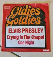 Single Schallplatte Elvis Presley crying in the chapel Hessen - Haiger Vorschau