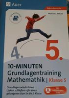 10 Minuten Grundlagentraining Mathematik 5. Klasse, wie neu Hessen - Wabern Vorschau