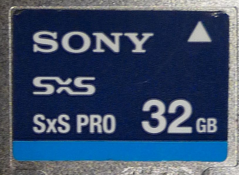 SONY SXS PRO 32 GB ARRI CAM SOLIDSTATE SPEICHERKARTE VIDEO AVID in Selm