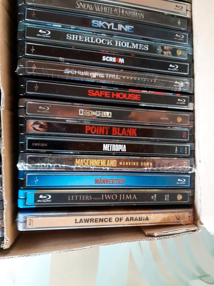 Teil 10 Sammlung Kiste Steelbook Blu Ray LE Über 60 in Wegberg