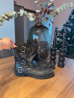 Zara Leder Stiefel Kinder Frankfurt am Main - Sachsenhausen Vorschau