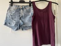Hose Jeans Hose kurz von H&M Hessen - Kelsterbach Vorschau