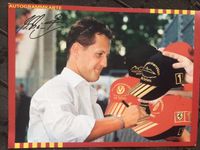 Michael Schumacher schöne Autogrammkarte  Formel 1 Nordrhein-Westfalen - Castrop-Rauxel Vorschau