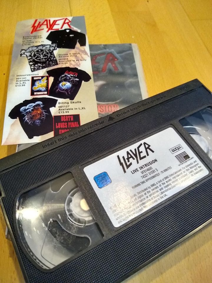 Metal VHS, Slayer,Venom,Paradise Lost, 3 Stück Original VHS in Delligsen