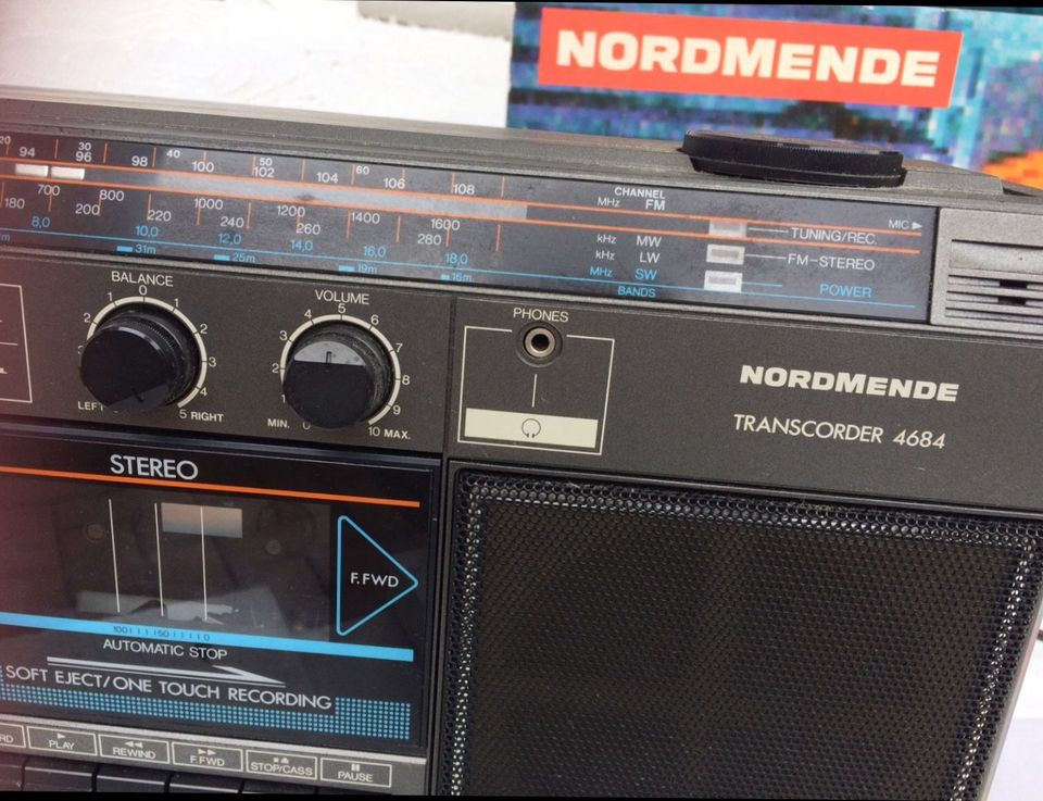 ❌ NORDMENDE ❌ Transcorder 4684 RETRO 1987 in Gittelde