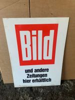 Original Bild Zeitung Reklame Tafel/ Schild München - Altstadt-Lehel Vorschau