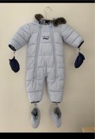 Wie NEU Baby Schneeanzug Eisblau Schneeoverall gr. 74 Timberland Nordrhein-Westfalen - Bad Berleburg Vorschau