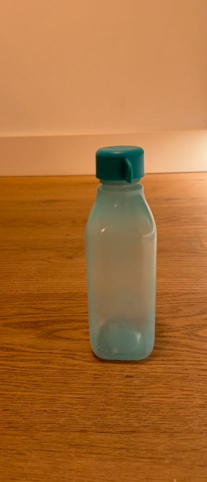 Tupperware Eco easy Trinkflasche 500 ml, gebraucht, türkis in Trier