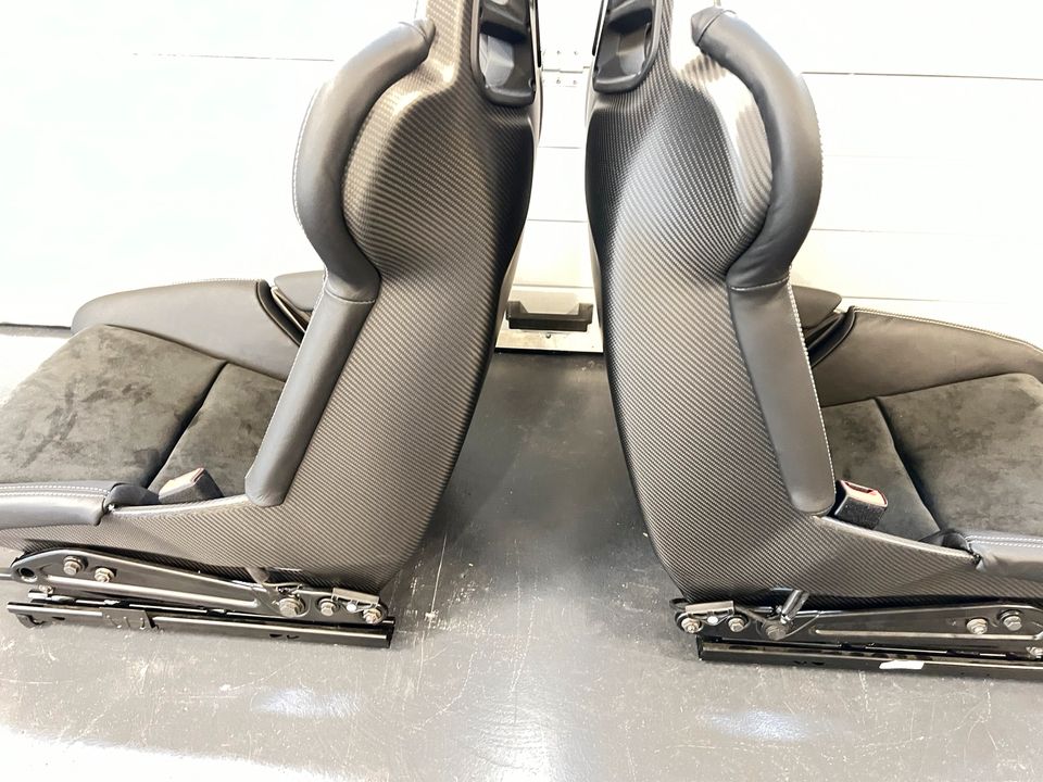 Porsche GT3 918 Schalensitz verstellbar Inlets Pepita 991