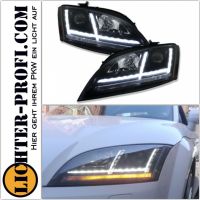 Led TFL Xenon Scheinwerfer dynamisch schwarz für Audi TT 8J Neu!! Hessen - Calden Vorschau