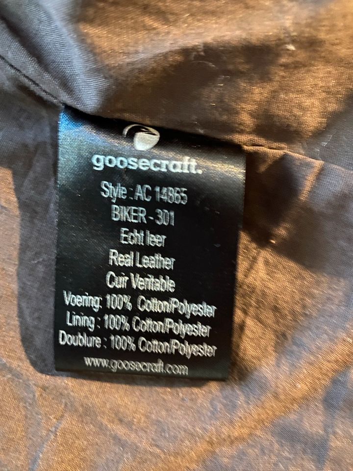 Goosecraft Echt Lederjacke Damen Größe M in Berlin