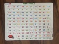 Multiplizieren Puzzle 1*1 Baden-Württemberg - Karlsruhe Vorschau