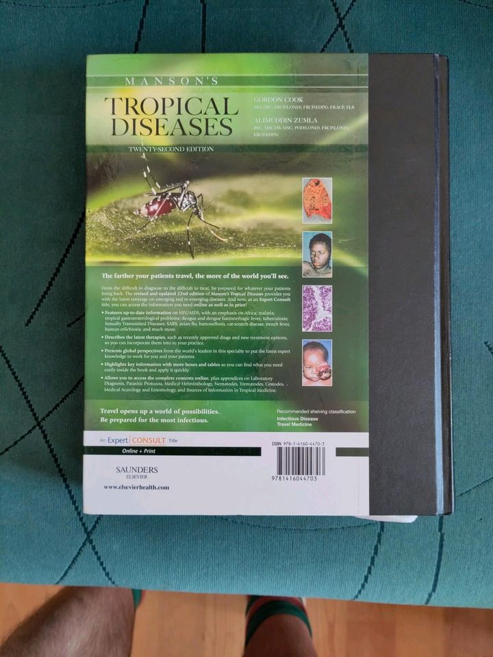 Manson's Tropical Diseases, 22. Auflage, 2009, Tropenmedizin Buch in Berlin