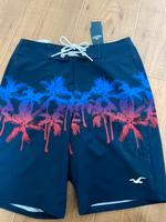Neu Hollister Badehose, Badeshorts, Hawaii, W26/ 164 Hessen - Taunusstein Vorschau