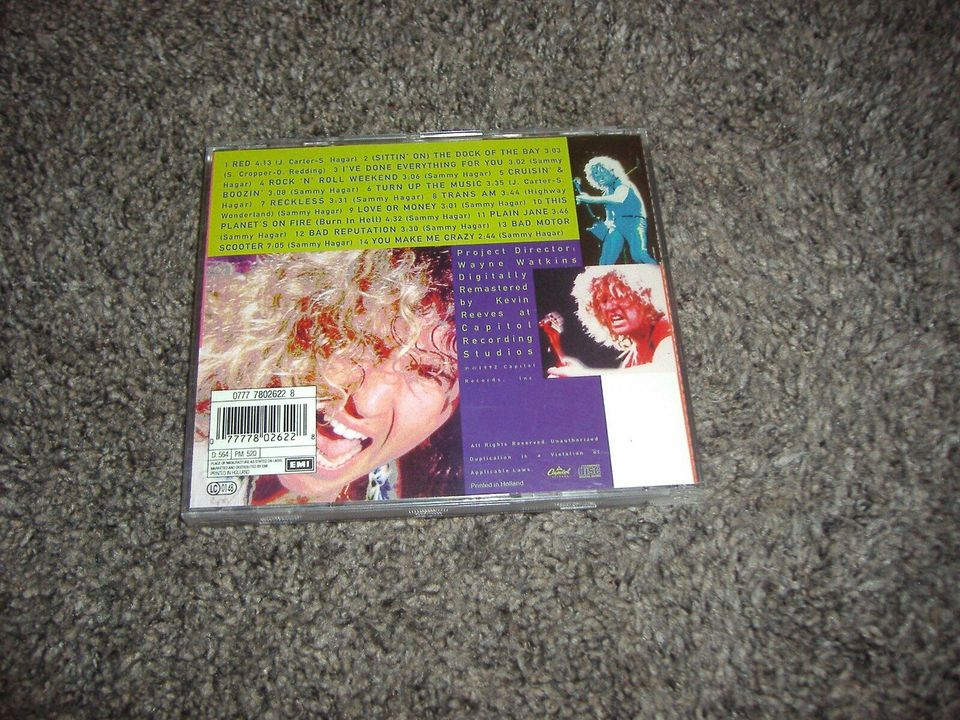 CD Album Sammy Hagar  The Best Of in Haltern am See