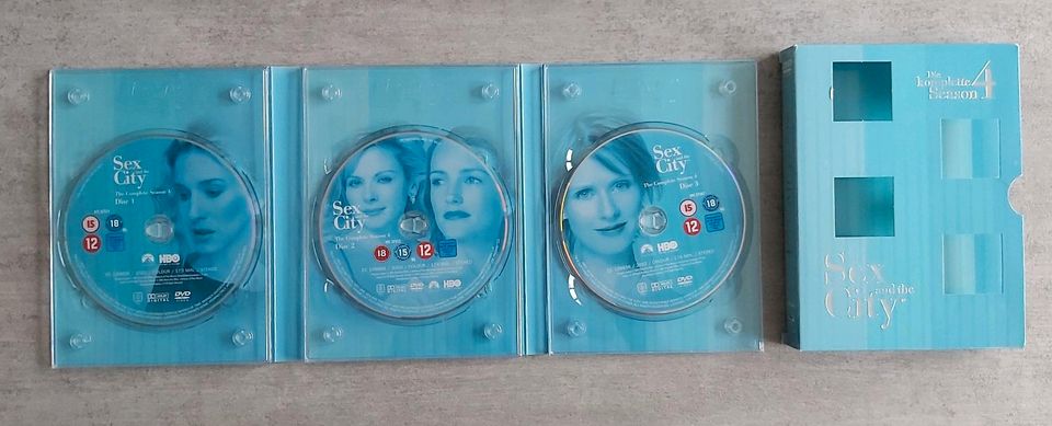 DVD Sex and the City Staffel 2 + 3 + 4 + 5 + "Der Film" in Neuenstein