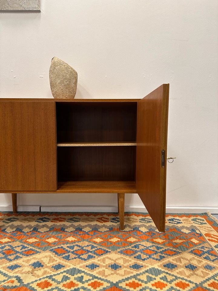 Teak Kommode Vintage 60er Jahre Regal Mid Century 70er in Hamburg