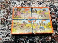 Hase und Wolf - Puzzle 2 - 4 Stück Inhalt - DDR 1980 VEB Nr 08155 Berlin - Westend Vorschau