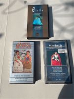 Opern VHS-Kassetten Otello / Macbeth / Grandes Museos Mexicanos Düsseldorf - Oberkassel Vorschau