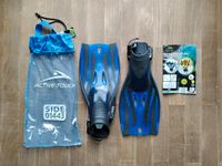 NEU Schwimmflossen XS-S 32-36 blau für Kinder Hessen - Burghaun Vorschau