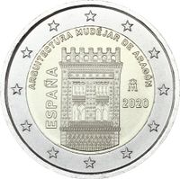 2 Euro Gedenkmünze Spanien 2020 - UNESCO Weltkulturerbe Aragon Nordrhein-Westfalen - Salzkotten Vorschau