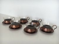 6x Kupfer Tassen/ Teeservice/ Vintage Rheinland-Pfalz - Bendorf Vorschau