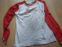 Puma Langarmshirt Gr. S - weiß mit roten Armen Nordrhein-Westfalen - Velbert Vorschau