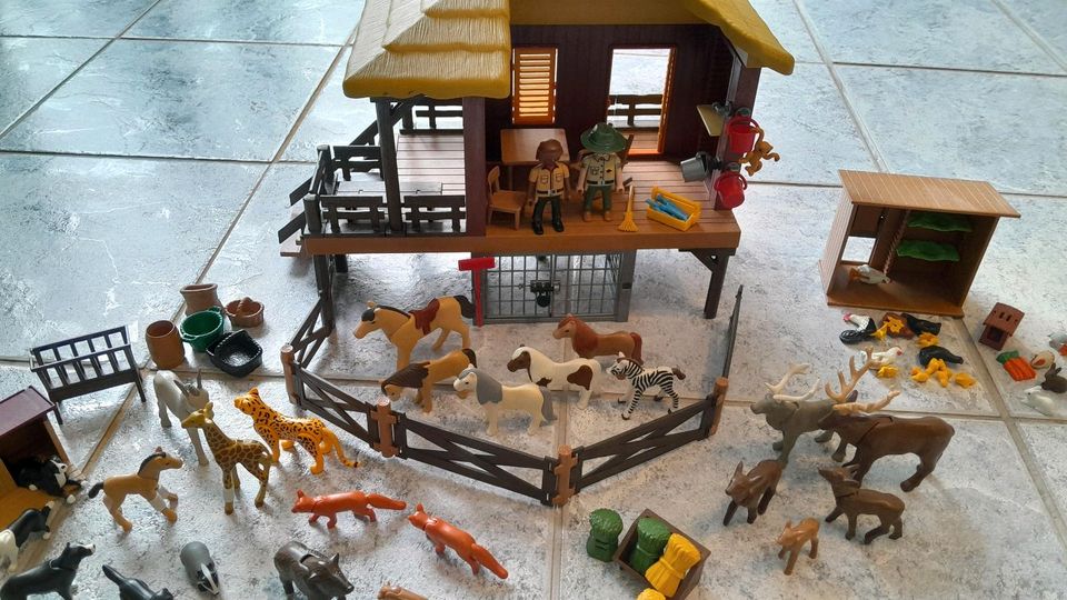Playmobil Oambati Station inkl diversen Tieren in Soest