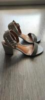 Steve Madden Sandaletten Heels Hochzeit neuwertig 36/37 Silber Baden-Württemberg - Weil am Rhein Vorschau