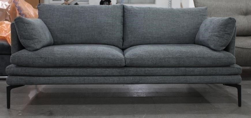 DESIGN SOFA WOHNZIMMER COUCH HOCHWERTIG POLSTERUNG HOLZ METALL in München