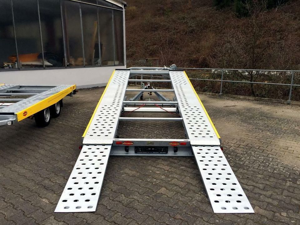 Böckmann AH 4320/35 - Profi Autotransporter kippbar mit Seilwinde in Zell (Mosel)