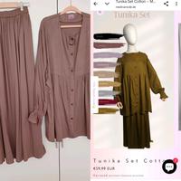 NEUER Zweiteiler Rock Rosa Rose Abaya Jilbab Khimar Hijab Bluse Hamburg - Harburg Vorschau