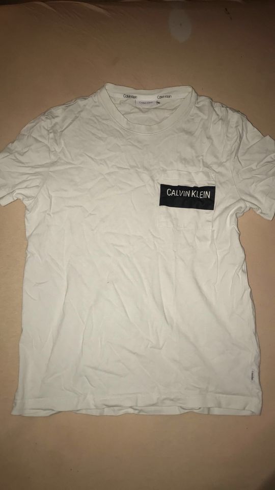 Calvin Klein tshirt weiß L in Koblenz