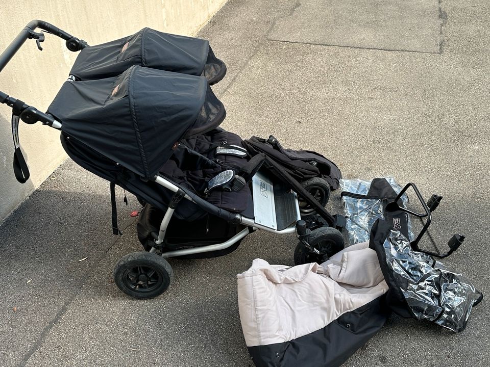 Mountain Buggy Duet - Geschwisterwagen in München