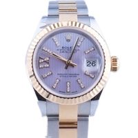 Rolex Lady-Datejust 28mm, Ref. 279173, 2018 ungetragenes Fullset LC EU, fliederfarbendes Diamant Zifferblatt/Oysterband Duisburg - Duisburg-Mitte Vorschau