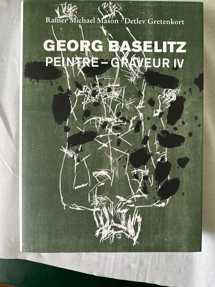 Georg Baselitz-Peintre-Graveur IV -Vorzugsusgabe, signiert in Reutlingen