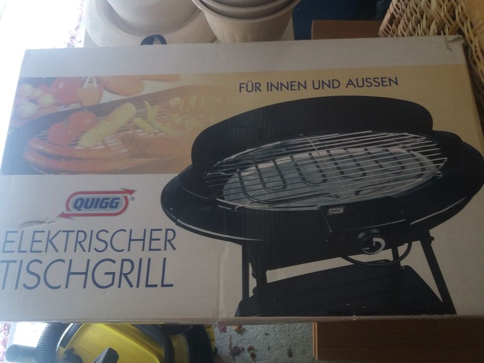 elektrischer Tischgrill quigg mit gestell neuwertig in Hessen - Wildeck |  eBay Kleinanzeigen ist jetzt Kleinanzeigen