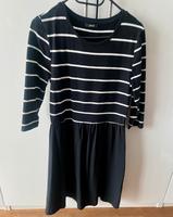 Kleid, ONLY, schwarz mit weißen Streifen, Gr. L Bayern - Goldbach Vorschau