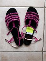 Versace Jeans Sandale 41 pink Leder Nordrhein-Westfalen - Mettmann Vorschau