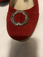 Trachtenschuhe rot Leder Gr. 39 Bayern - Erding Vorschau