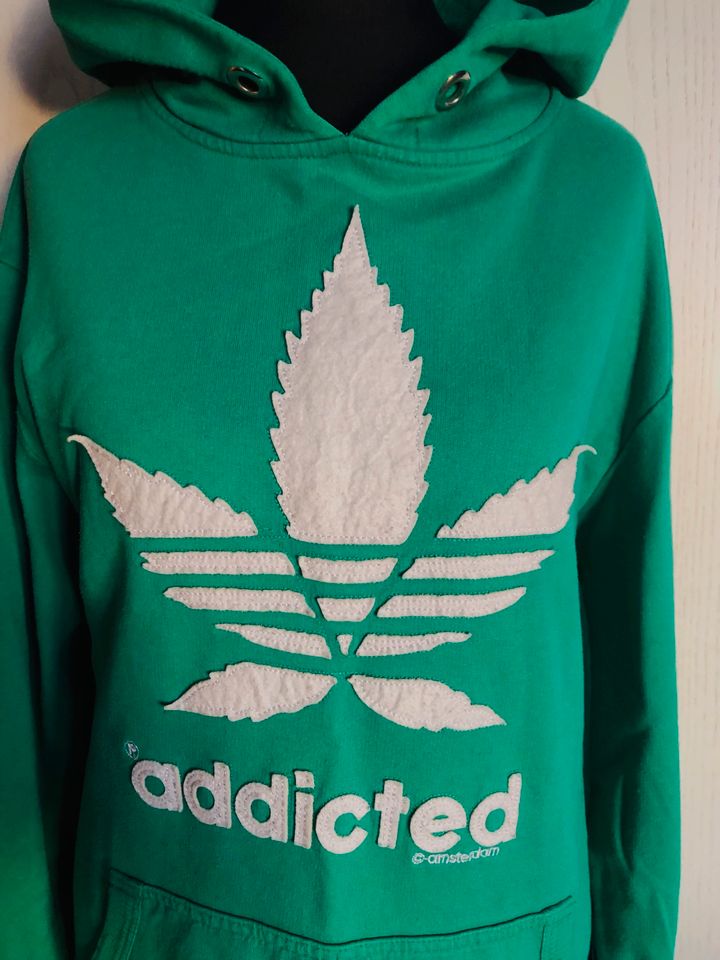 Hoodie addicted Gr.M Amsterdam Design Kapuzenpulli Mintgrün in Rostock