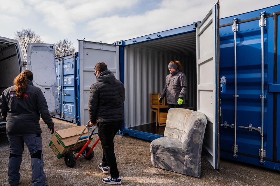 Lagerraum, Materialcontainer, Lagercontainer, Self-storage in München