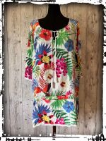 + Desigual Tunika/Strandkleid + Weiß + Tropen Motiven + Gr. XL + Nordrhein-Westfalen - Engelskirchen Vorschau