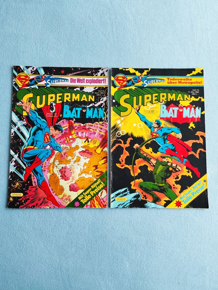 SUPERMAN COMICS - NR. 9+10 1983 in Castrop-Rauxel