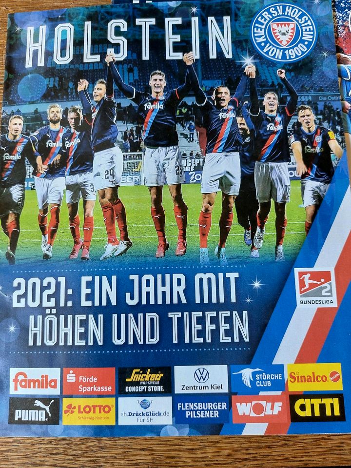 Holstein Kiel  - KSV - Beilagen SHZ 2021 und 2022 in Fockbek