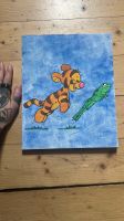 ✂️ Originales Disney Winnie Puh Tigger Leinwandbild ✂️ Sachsen - Reichenbach (Vogtland) Vorschau