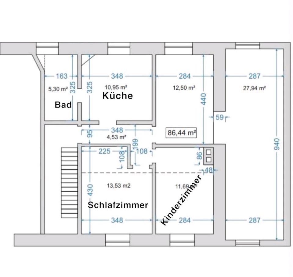Wohnung zentral in Hallenberg - 3-5ZKB ab sofort in Hallenberg
