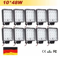 10x 48W LED Arbeitsscheinwerfer Offroad Bagger 12V Scheinwerfer Hessen - Bebra Vorschau