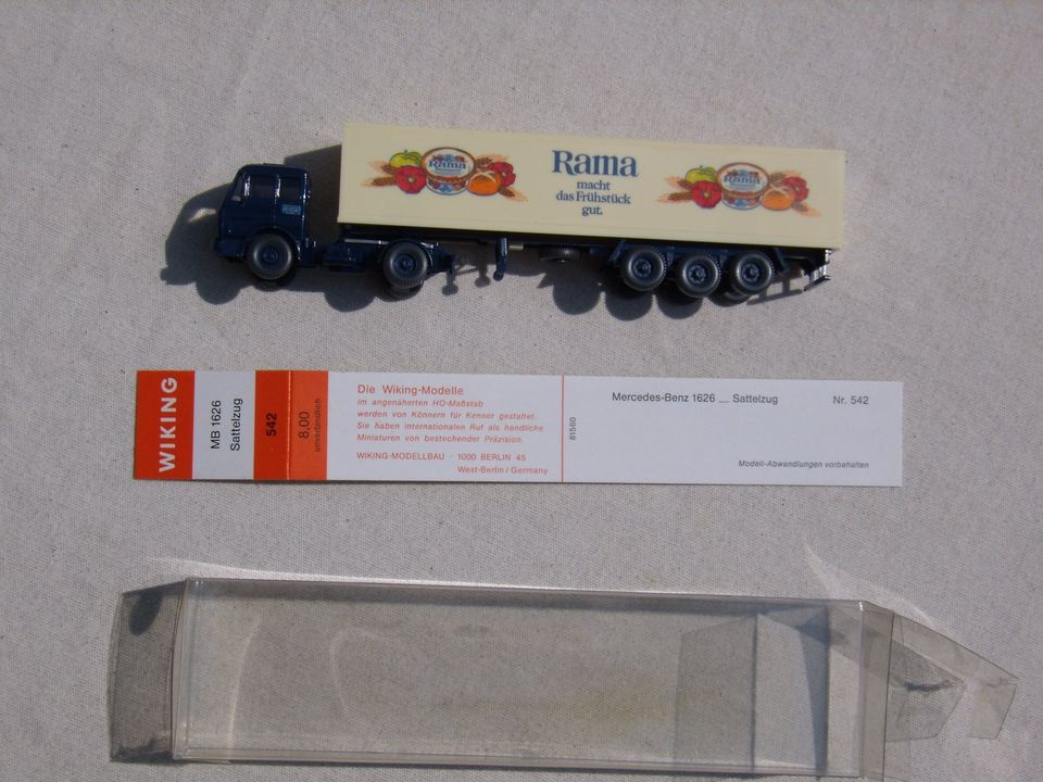 2 Wiking LKW-Modelle aus den 80-igern in Werther (Westfalen)